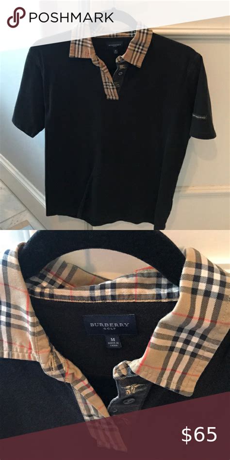 fake burberry golf shirt|Burberry t shirt long sleeve.